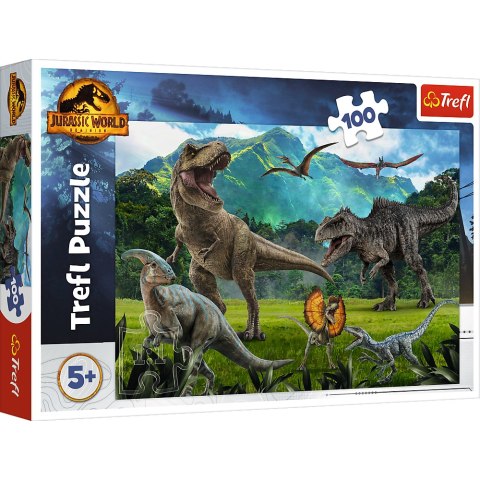 Trefl Puzzle Puzzle - 100 - Park Jurajski / Universal Jurrasic World Trefl 16441 Trefl Puzzle Puzzle - 100 - Park Jurajski / Universal Jurrasic World Trefl 16441