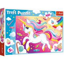 Trefl Puzzle Puzzle - 100 - Piękny jednorożec - Trefl 16386