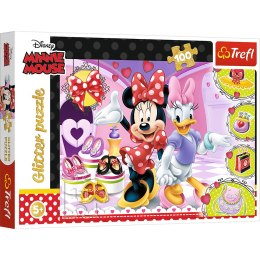 Trefl Puzzle Puzzle 100 el. Minnie i błyskotki Trefl 14820