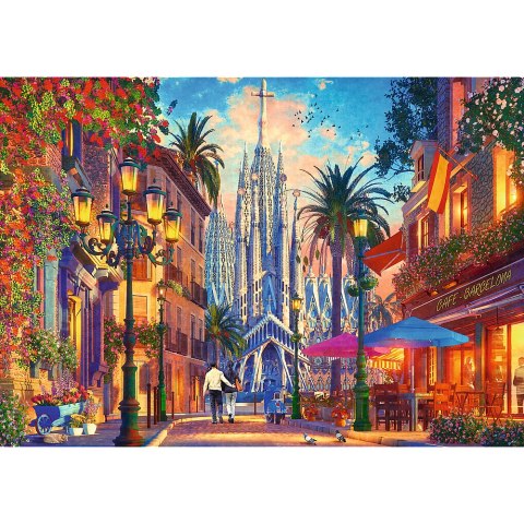 Trefl Puzzle Puzzle - 1000 - Barcelona, Hiszpania 10793 Trefl Puzzle Puzzle - 1000 - Barcelona, Hiszpania 10793