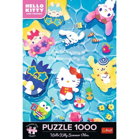Trefl Puzzle Puzzle - 1000 Premium Plus - Hello Kitty Letni relaks Trefl 12067 Trefl Puzzle Puzzle - 1000 Premium Plus - Hello Kitty Letni relaks Trefl 12067