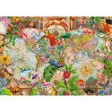 Trefl Puzzle Puzzle - 1000 Premium Plus - Tea Time: Antyczna mapa świata Trefl 12077