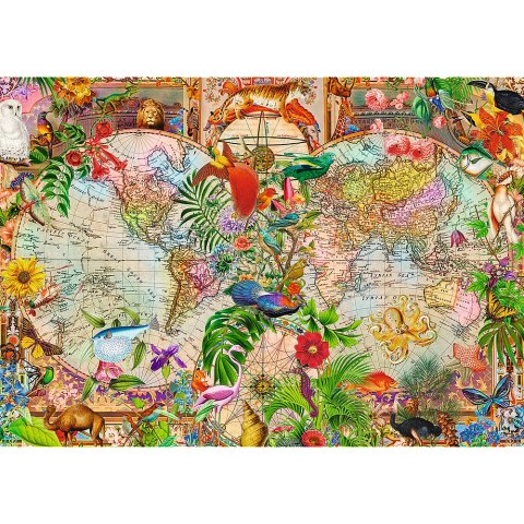 Trefl Puzzle Puzzle - 1000 Premium Plus - Tea Time: Antyczna mapa świata Trefl 12077 Trefl Puzzle Puzzle - 1000 Premium Plus - Tea Time: Antyczna mapa świata Trefl 12077