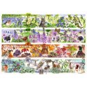 Trefl Puzzle Puzzle - 1000 Premium Plus - Tea Time: Cztery pory roku Trefl 12078