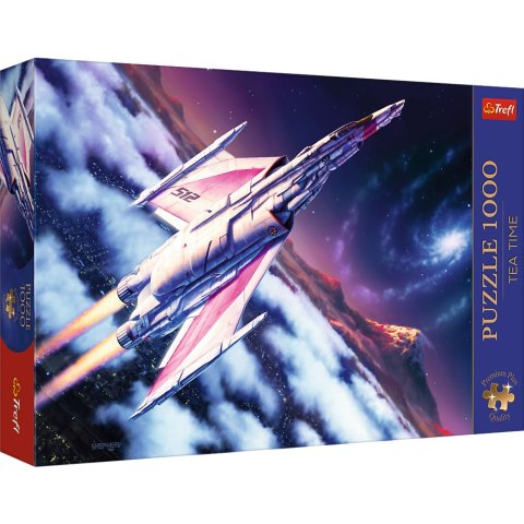 Trefl Puzzle Puzzle - 1000 Premium Plus - Tea Time: Lot w kosmos Trefl 12075 Trefl Puzzle Puzzle - 1000 Premium Plus - Tea Time: Lot w kosmos Trefl 12075