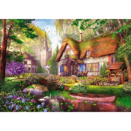 Trefl Puzzle Puzzle- 1000 Premium Plus - Tea Time: Urocza chatka w lesie Trefl 10804