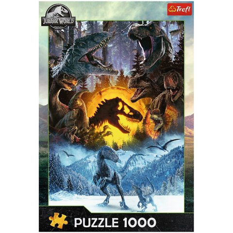 Trefl Puzzle Puzzle - 1000 - W świecie Parku JurajskiegoFSC Mix 70% 10939 Trefl Puzzle Puzzle - 1000 - W świecie Parku JurajskiegoFSC Mix 70% 10939