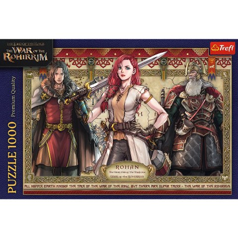 Trefl Puzzle Puzzle - 1000 - Władca Pierścieni: Wojna RohirrimówFSC Mix 70% 10937 Trefl Puzzle Puzzle - 1000 - Władca Pierścieni: Wojna RohirrimówFSC Mix 70% 10937