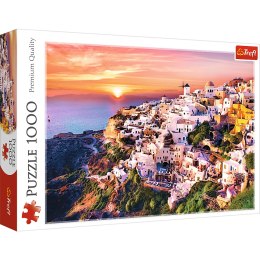 Trefl Puzzle Puzzle - 1000 - Zachód słońca nad Santorini - 500 px - Trefl 10435