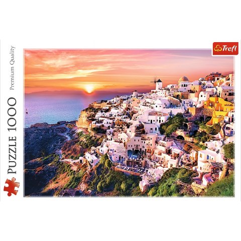 Trefl Puzzle Puzzle - 1000 - Zachód słońca nad Santorini - 500 px - Trefl 10435 Trefl Puzzle Puzzle - 1000 - Zachód słońca nad Santorini - 500 px - Trefl 10435
