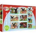 Trefl Puzzle Puzzle - 10w1 - Co robi Bing? / Acamar Films Bing 90393