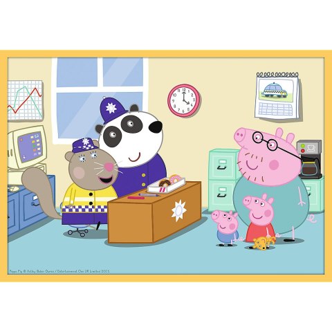 Trefl Puzzle Puzzle - 10w1 - Poznaj Świnkę Peppę / Peppa Pig 90383 Trefl Puzzle Puzzle - 10w1 - Poznaj Świnkę Peppę / Peppa Pig 90383