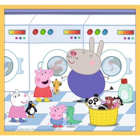Trefl Puzzle Puzzle - 10w1 - Poznaj Świnkę Peppę / Peppa Pig 90383 Trefl Puzzle Puzzle - 10w1 - Poznaj Świnkę Peppę / Peppa Pig 90383
