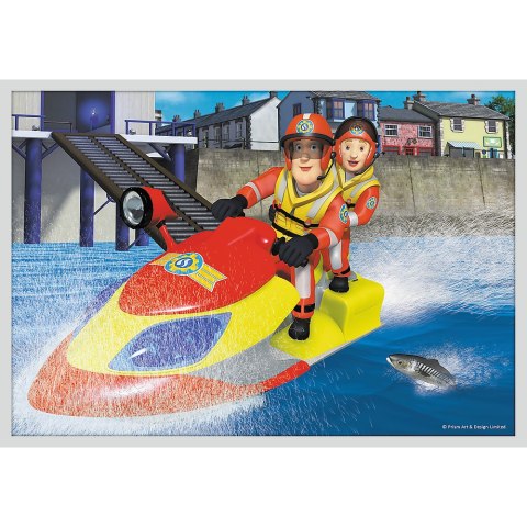 Trefl Puzzle Puzzle - 10w1 - Poznaj ekipę ratunkową Sama / Prism AandD Fireman Sam 90382 Trefl Puzzle Puzzle - 10w1 - Poznaj ekipę ratunkową Sama / Prism AandD Fireman Sam 90382