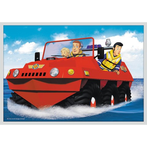 Trefl Puzzle Puzzle - 10w1 - Poznaj ekipę ratunkową Sama / Prism AandD Fireman Sam 90382 Trefl Puzzle Puzzle - 10w1 - Poznaj ekipę ratunkową Sama / Prism AandD Fireman Sam 90382