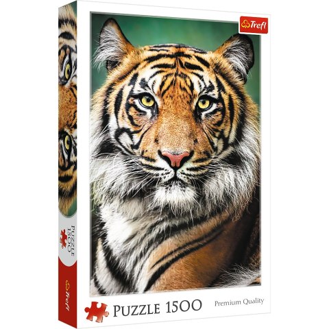 Trefl Puzzle Puzzle - "1500" - Portret tygrysa Trefl 26204