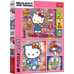 Trefl Puzzle Puzzle - 2x200 - Hello Kitty i przyjaciele - Hello Kitty 13336