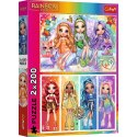 Trefl Puzzle Puzzle - 2x200 - Tęczowe lalki / MGA Rainbow high Trefl 13335