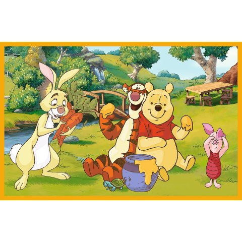 Trefl Puzzle Puzzle - 2x24 - Dzień w ogrodzie - Disney Winnie the Pooh Trefl 34436 Trefl Puzzle Puzzle - 2x24 - Dzień w ogrodzie - Disney Winnie the Pooh Trefl 34436