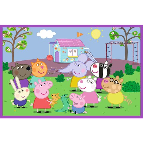 Trefl Puzzle Puzzle - 2x24 - Peppa na placu zabaw - Peppa Pig 34435 Trefl Puzzle Puzzle - 2x24 - Peppa na placu zabaw - Peppa Pig 34435