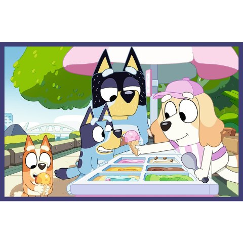 Trefl Puzzle Puzzle - 2x24 - Zabawna Bluey - BBC Bluey Trefl 34446 Trefl Puzzle Puzzle - 2x24 - Zabawna Bluey - BBC Bluey Trefl 34446