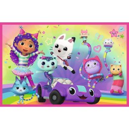 Trefl Puzzle Puzzle - 2x24 - Zabawy z Gabby - Universal Gabbys Dollhouse Trefl 34433