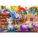 Trefl Puzzle Puzzle - 2x500 - Sztuka malowania FSC Mix 70% 37530