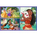 Trefl Puzzle Puzzle - 2x70 - Bajkowe dni - Disney Princess 34440