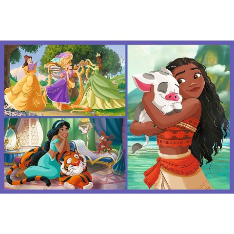 Trefl Puzzle Puzzle - 2x70 - Bajkowe dni - Disney Princess 34440 Trefl Puzzle Puzzle - 2x70 - Bajkowe dni - Disney Princess 34440