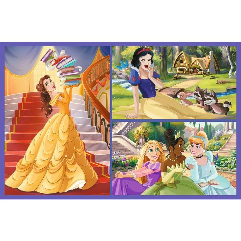 Trefl Puzzle Puzzle - 2x70 - Bajkowe dni - Disney Princess 34440 Trefl Puzzle Puzzle - 2x70 - Bajkowe dni - Disney Princess 34440