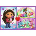 Trefl Puzzle Puzzle - 2x70 - Baw się z Gabby Trefl 34438