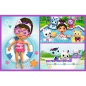 Trefl Puzzle Puzzle - 2x70 - Baw się z Gabby Trefl 34438
