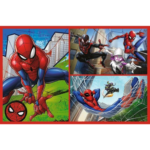 Trefl Puzzle Puzzle - 2x70 - Pajęcze historie - Disney Marvel Spiderman Trefl 34443 Trefl Puzzle Puzzle - 2x70 - Pajęcze historie - Disney Marvel Spiderman Trefl 34443