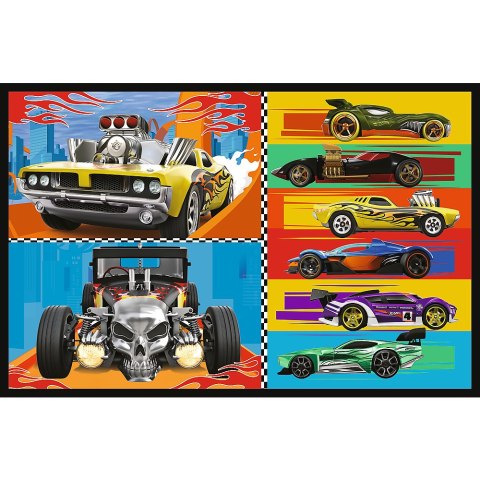 Trefl Puzzle Puzzle - 2x70 - Samochodziki - Hot Wheels Trefl 34442 Trefl Puzzle Puzzle - 2x70 - Samochodziki - Hot Wheels Trefl 34442