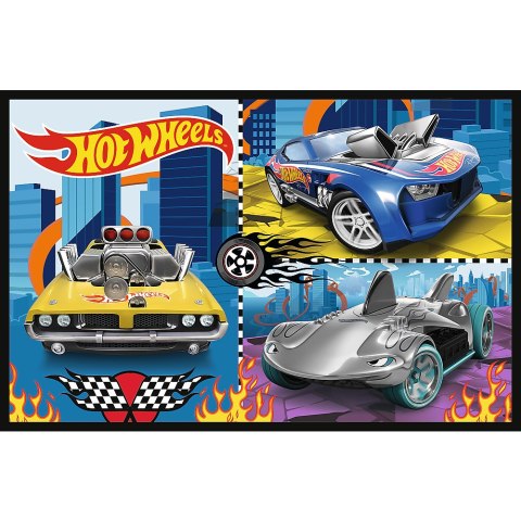 Trefl Puzzle Puzzle - 2x70 - Samochodziki - Hot Wheels Trefl 34442 Trefl Puzzle Puzzle - 2x70 - Samochodziki - Hot Wheels Trefl 34442