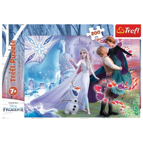 Trefl Puzzle Puzzle - 200 - Magiczny świat sióstr - Disney Frozen Trefl 13265 Trefl Puzzle Puzzle - 200 - Magiczny świat sióstr - Disney Frozen Trefl 13265