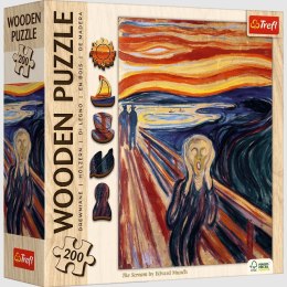 Trefl Puzzle Puzzle - 200 Puzzle Drewniane - Krzyk - Trefl 20252
