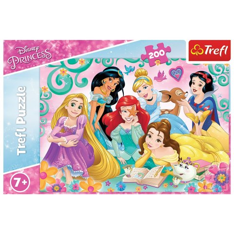 Trefl Puzzle Puzzle - 200 - Radosny świat księżniczek - Disney Princess Trefl 13268 Trefl Puzzle Puzzle - 200 - Radosny świat księżniczek - Disney Princess Trefl 13268