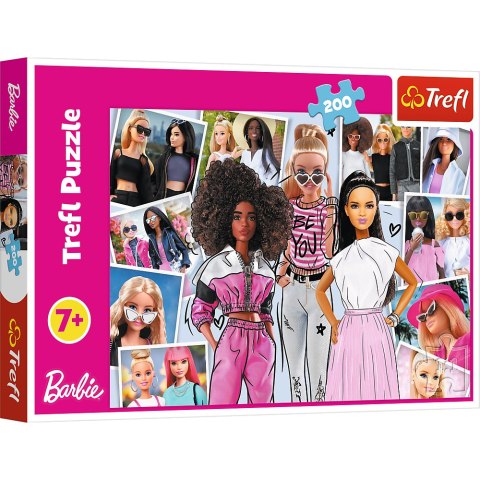 Trefl Puzzle Puzzle - "200" - W świecie Barbie Trefl 13301 Trefl Puzzle Puzzle - "200" - W świecie Barbie Trefl 13301