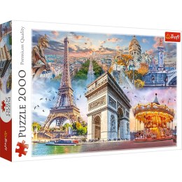 Trefl Puzzle Puzzle - 2000 - Weekend w Paryżu 27125