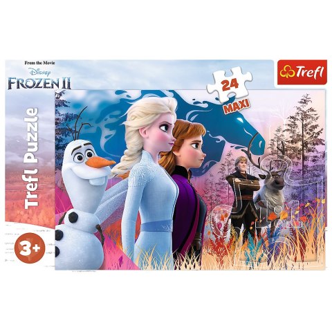 Trefl Puzzle Puzzle - "24 Maxi" - Magiczna wyprawa Frozen 2 Trefl 14298 Trefl Puzzle Puzzle - "24 Maxi" - Magiczna wyprawa Frozen 2 Trefl 14298