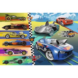Trefl Puzzle Puzzle - 24 Maxi - Szybkie Hot Wheels - Mattel Hot Wheels 14362