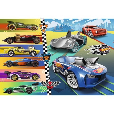 Trefl Puzzle Puzzle - 24 Maxi - Szybkie Hot Wheels - Mattel Hot Wheels 14362 Trefl Puzzle Puzzle - 24 Maxi - Szybkie Hot Wheels - Mattel Hot Wheels 14362