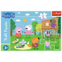 Trefl Puzzle Puzzle - 24 Maxi - Zabawy na polanie - Peppa Pig 14342
