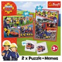 Trefl Puzzle Puzzle - 2w1 + memos - Drużyna Strażaka Sama Trefl 93334
