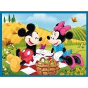 Trefl Puzzle Puzzle - 2w1 + memos - Poznaj bohaterów Disney Trefl 93344