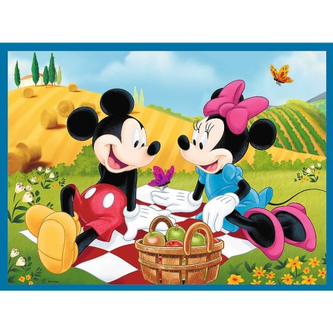 Trefl Puzzle Puzzle - 2w1 + memos - Poznaj bohaterów Disney Trefl 93344 Trefl Puzzle Puzzle - 2w1 + memos - Poznaj bohaterów Disney Trefl 93344