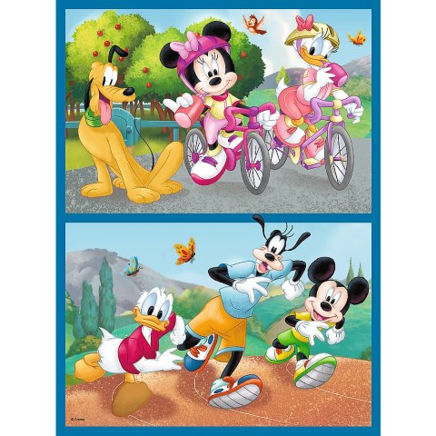 Trefl Puzzle Puzzle - 2w1 + memos - Poznaj bohaterów Disney Trefl 93344 Trefl Puzzle Puzzle - 2w1 + memos - Poznaj bohaterów Disney Trefl 93344