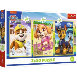 Trefl Puzzle Puzzle - 3x50 - Nasze pieski Trefl 34878