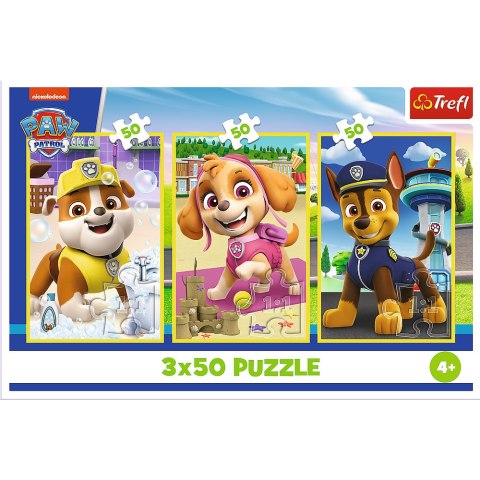 Trefl Puzzle Puzzle - 3x50 - Nasze pieski Trefl 34878 Trefl Puzzle Puzzle - 3x50 - Nasze pieski Trefl 34878